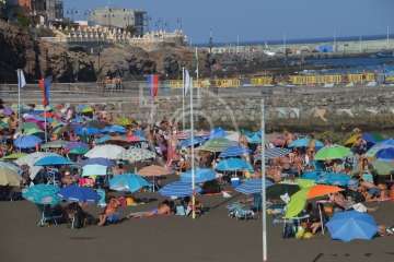Procesión marítimo-terrestre de Melenara 2018 (Foto TA)